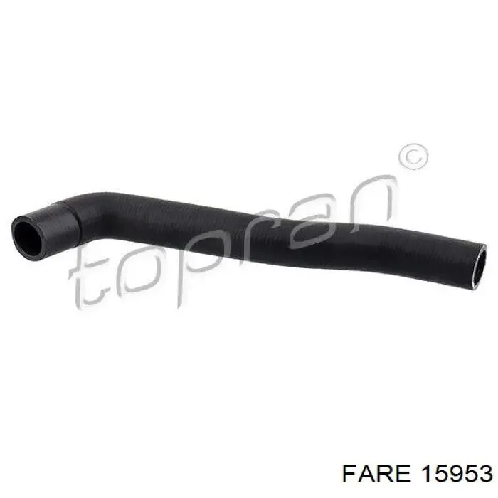 FT61962 Fast tubo flexible de aire de sobrealimentación superior derecho