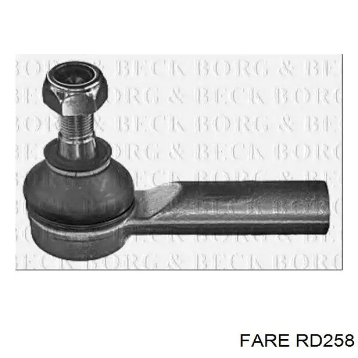 Rótula barra de acoplamiento exterior Toyota Corolla E8