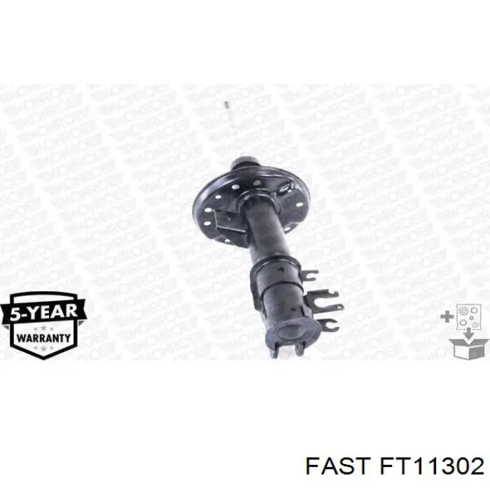 Amortiguador delantero izquierdo SAB801331 Open Parts