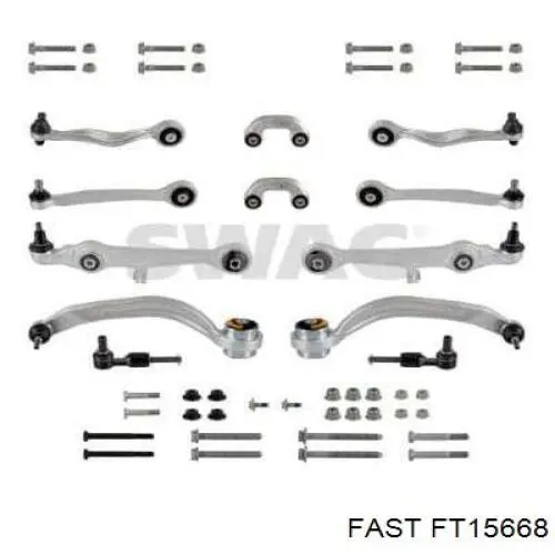 Kit de brazo de suspensión delantera Fast FT15668 precio, desde 251,47 EUR