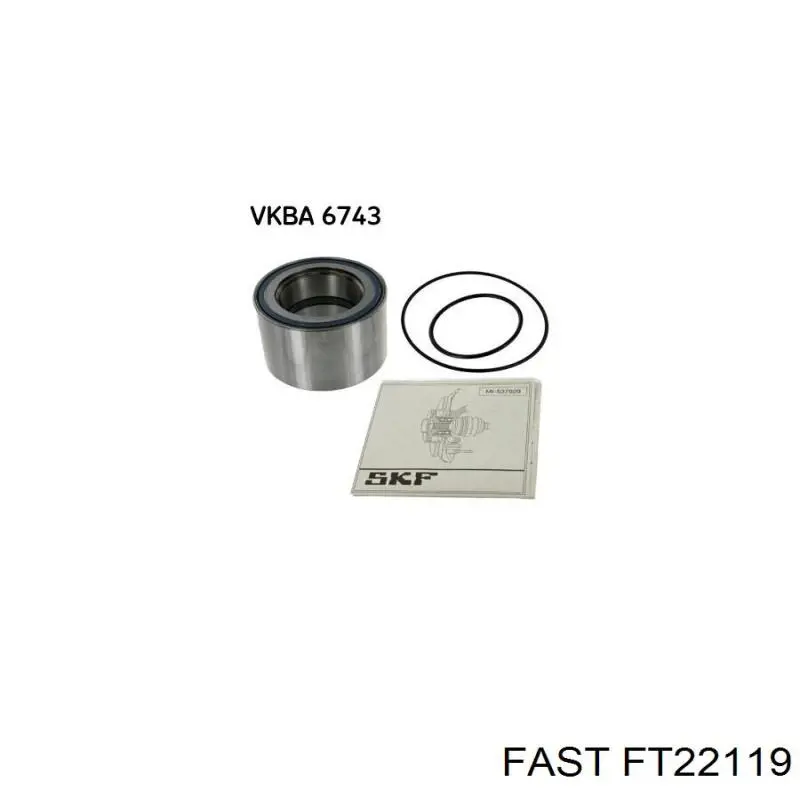 FT22119 Fast cojinete de rueda trasero