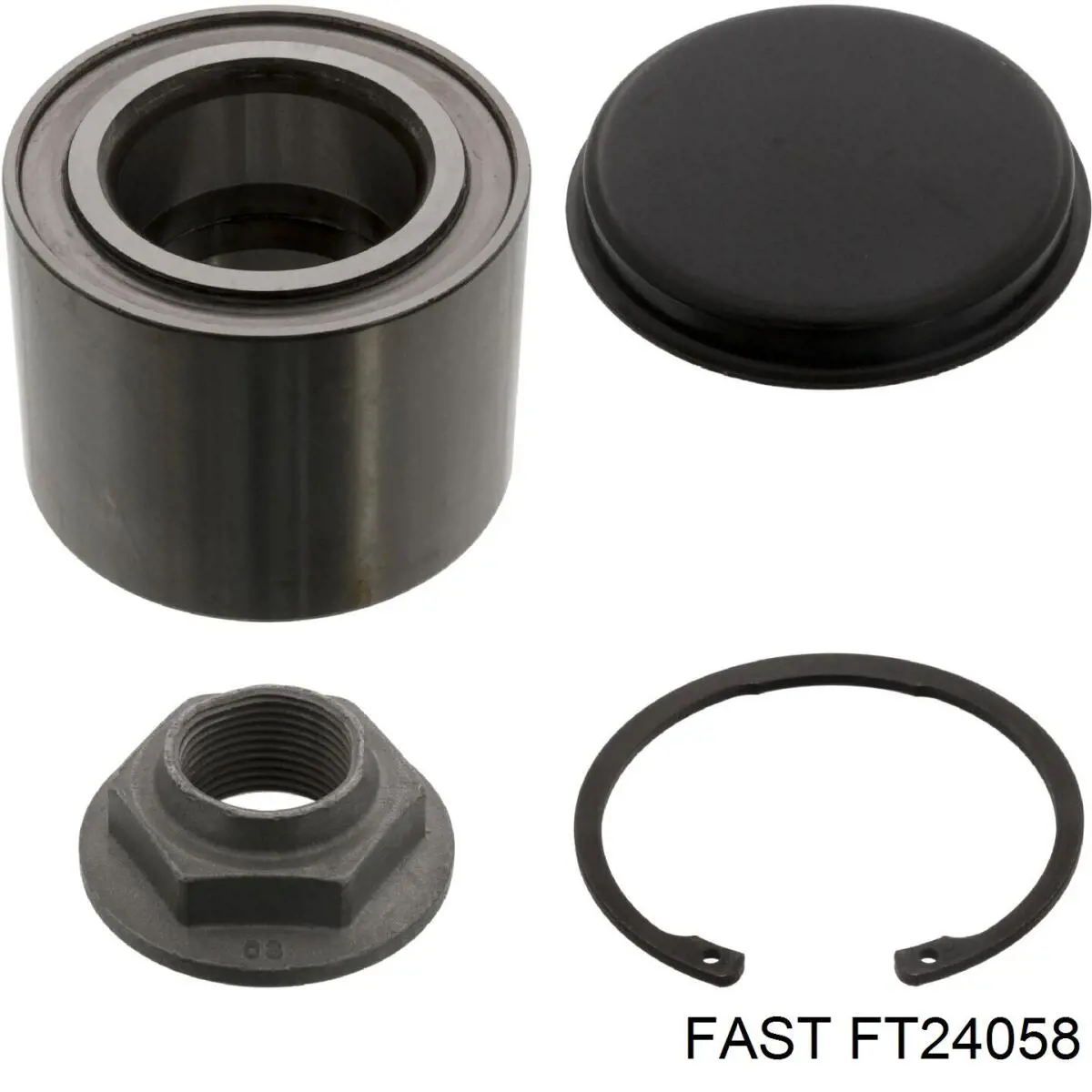 FT24058 Fast Buje de rueda trasero