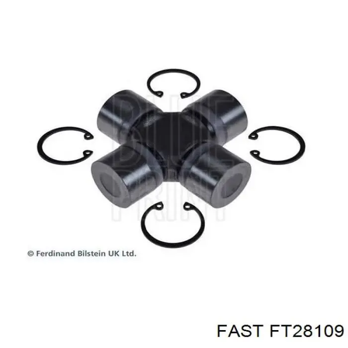 FT28109 Fast articulación, árbol longitudinal, delantera