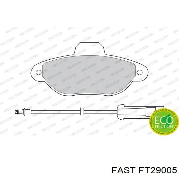 Pastillas de freno delanteras Fiat/Alfa/Lancia 71770985