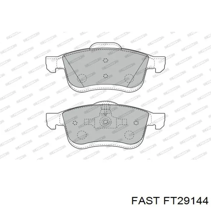 Comprar PA0061AF Japan Parts Pastillas delanteras de freno