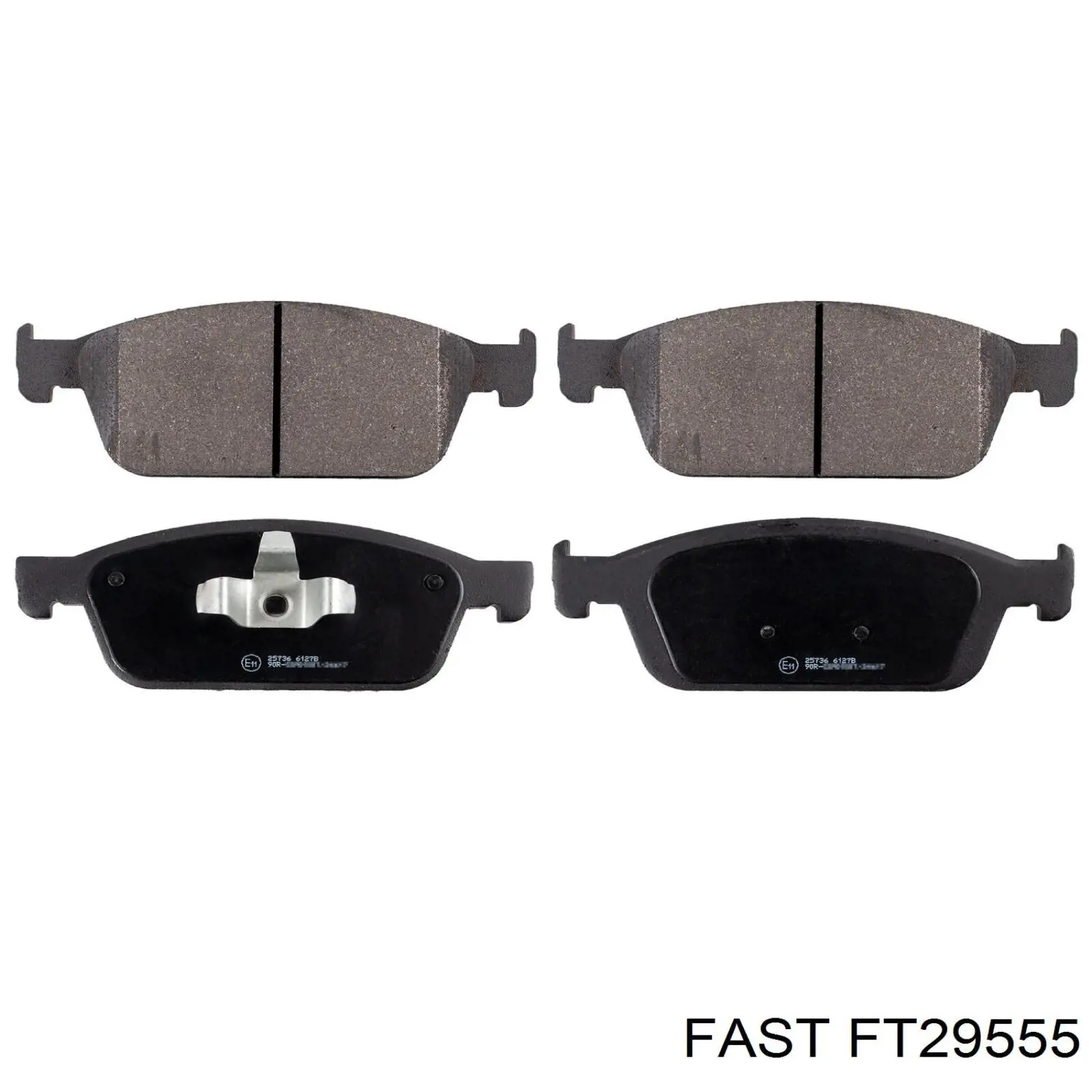 FT29555 Fast pastillas de freno delanteras