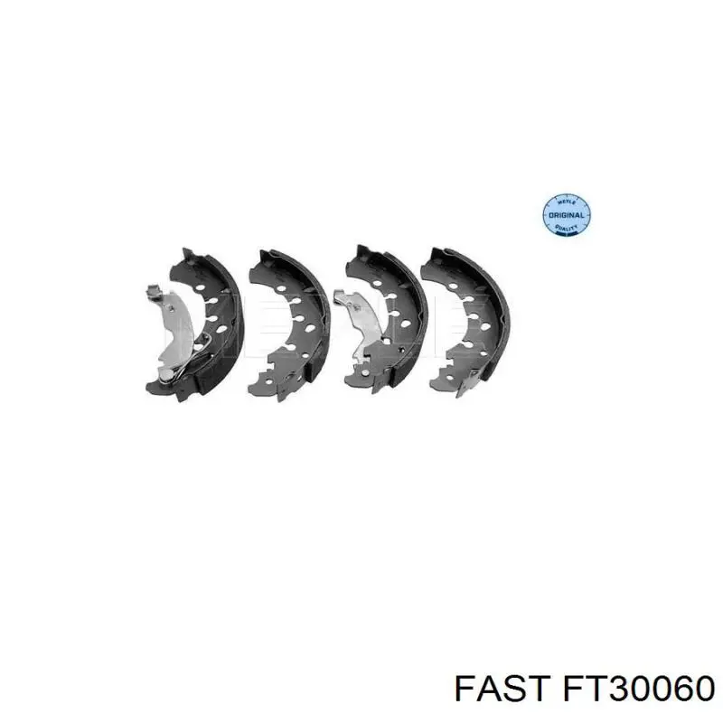 FT30060 Fast zapatas de frenos de tambor traseras