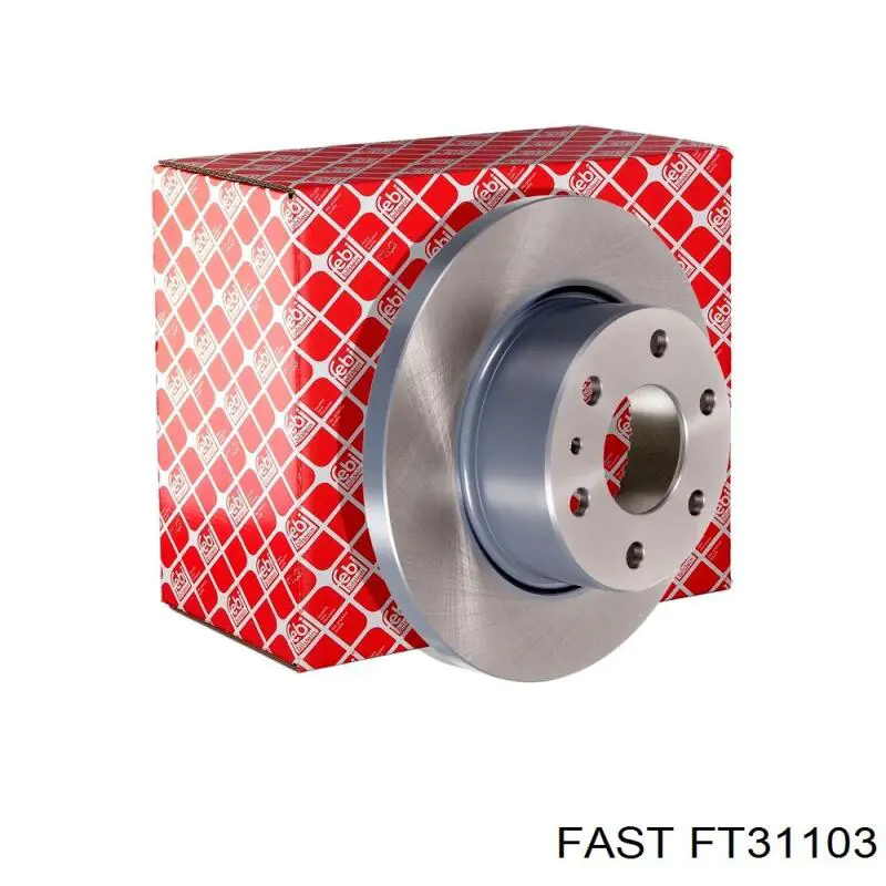 Disco de freno trasero Fast FT31103 precio, desde 51,34 EUR