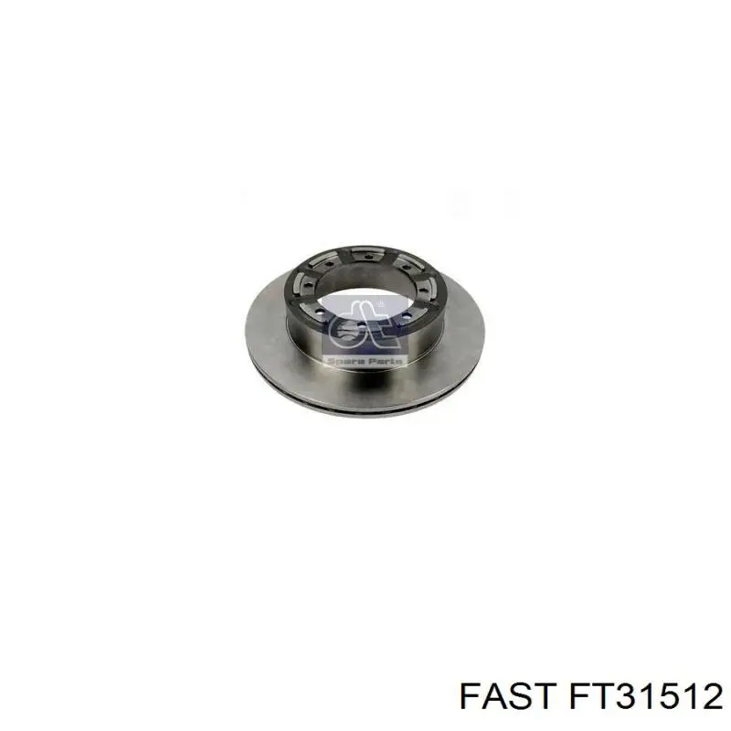 FT31512 Fast disco de freno trasero