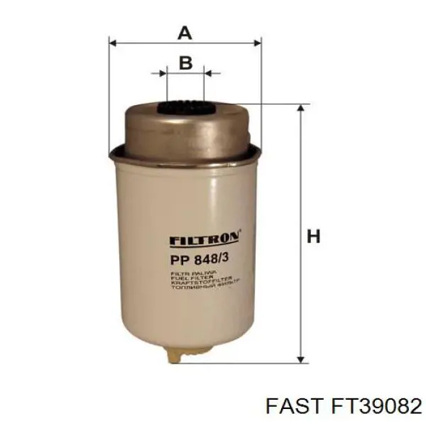 FT39082 Fast filtro de combustible