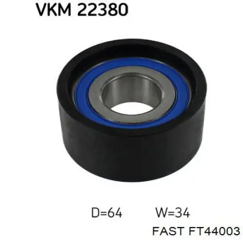 Tensor de la correa de distribución Fast FT44003 precio, desde 21,05 EUR