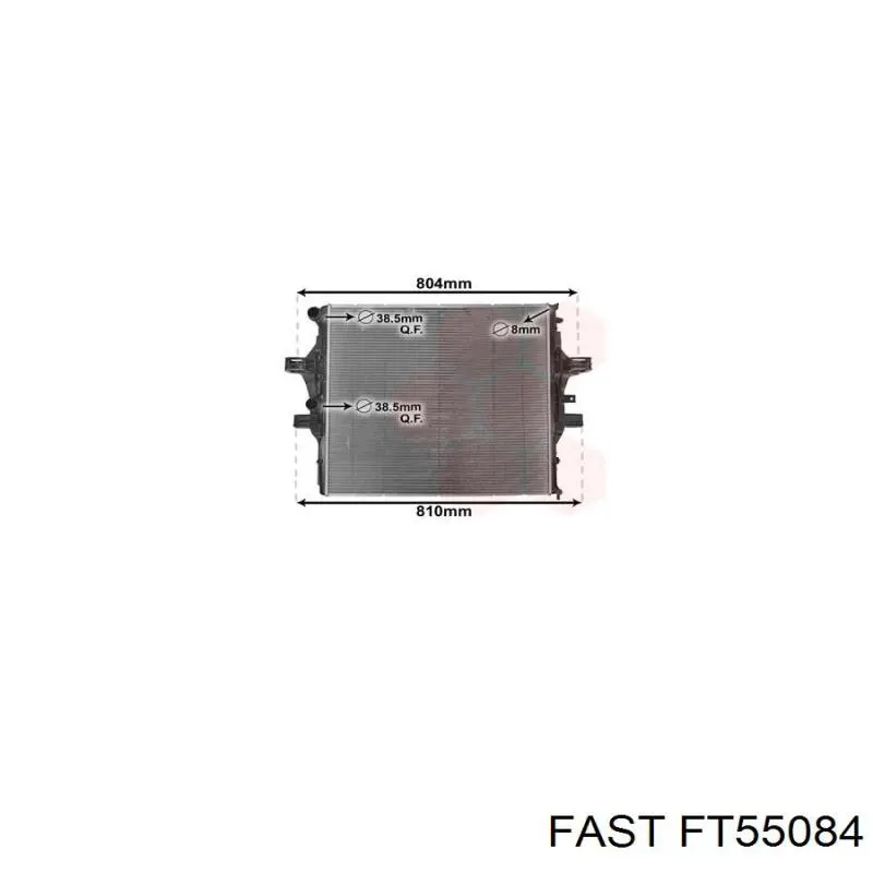 Água radiador Fast FT55084 precio, desde 189,60 EUR