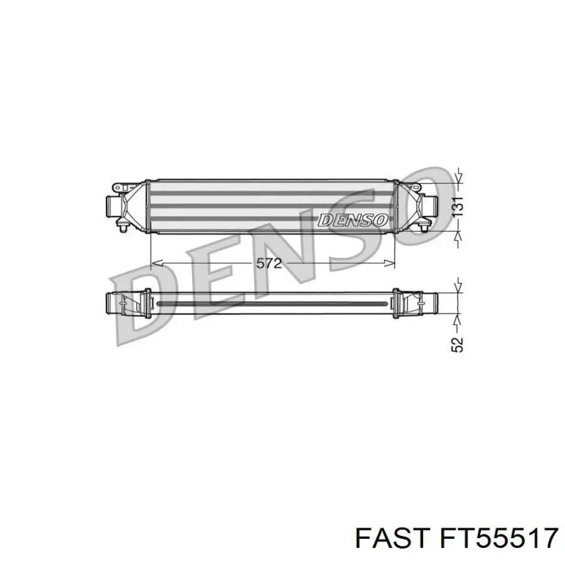 FT55517 Fast intercooler