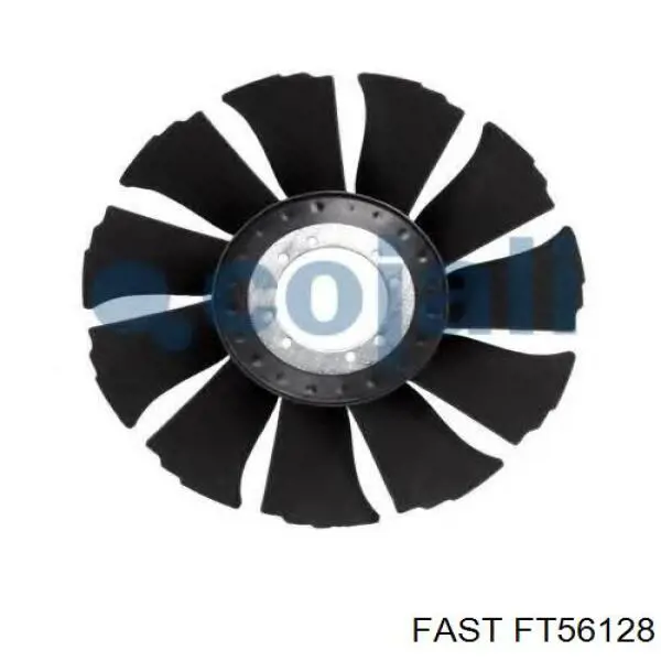 FT56128 Fast rodete ventilador, refrigeración de motor