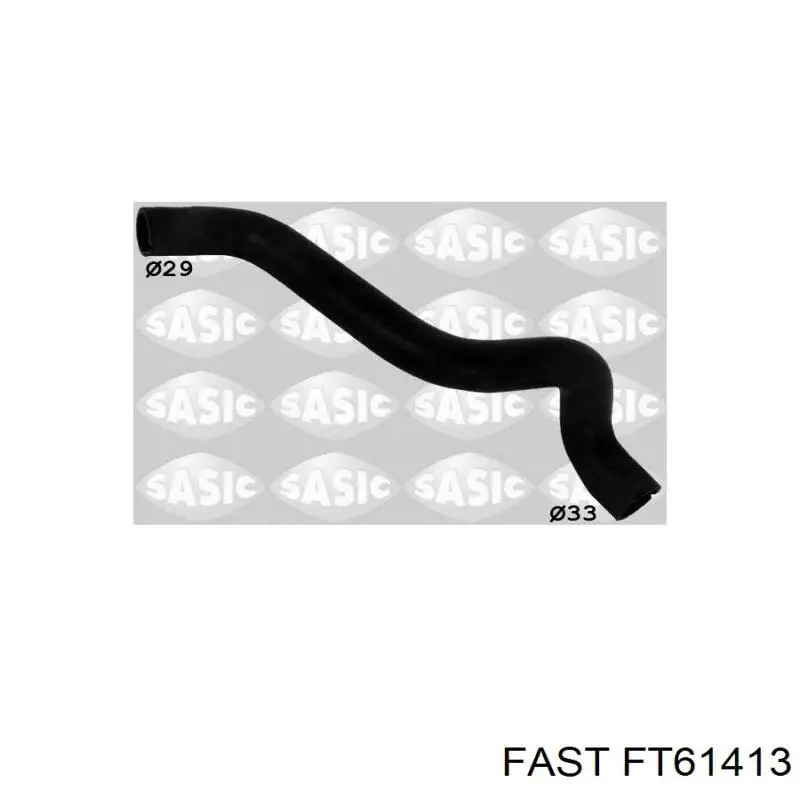 FT61413 Fast tubería de radiador arriba