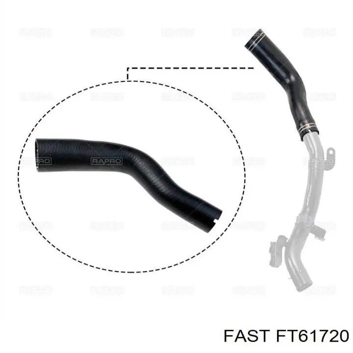 Tubo intercooler 15763 Fare