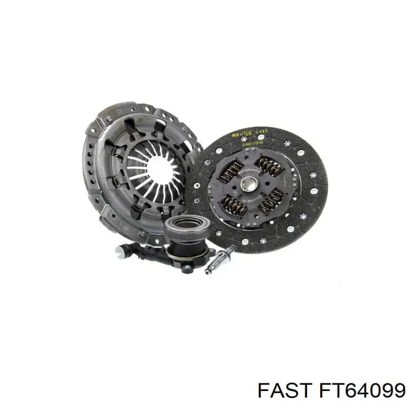 Mecanismo de embrague Fast FT64099 precio, desde 174,22 EUR