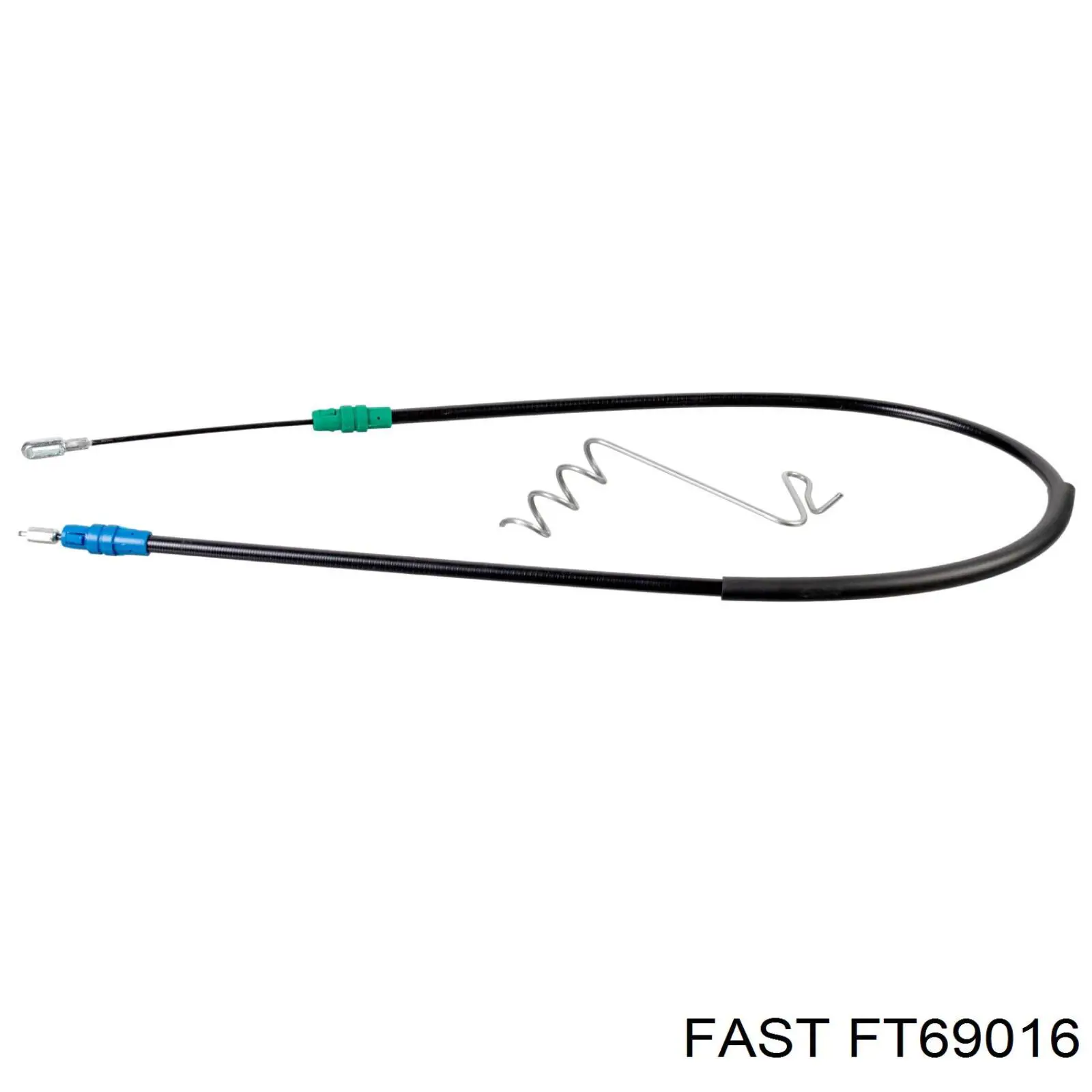 FT69016 Fast cable de freno de mano trasero derecho