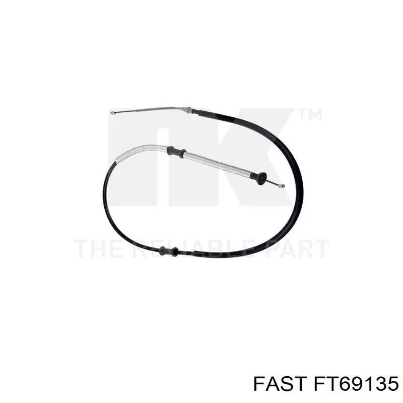 FT69135 Fast cable de freno de mano trasero derecho