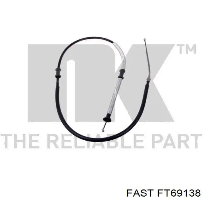 AD11.207.2 Adriauto cable de freno de mano trasero derecho/izquierdo