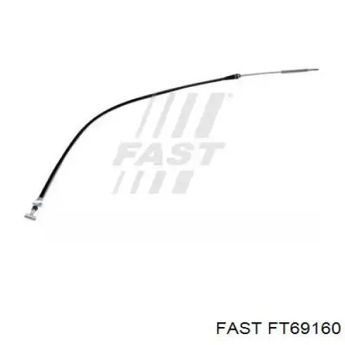 FT69160 Fast cable de freno de mano trasero derecho/izquierdo