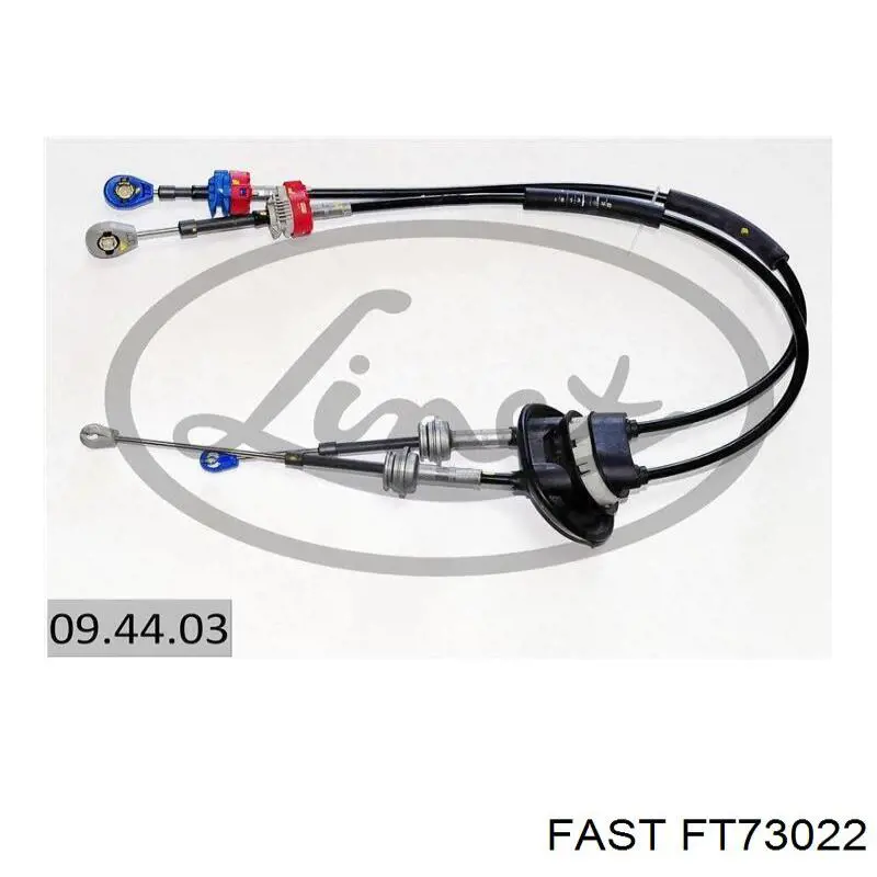 FT73022 Fast cables de caja de cambios