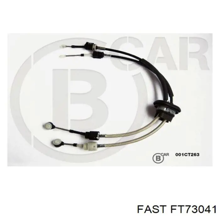 FT73041 Fast cables de caja de cambios