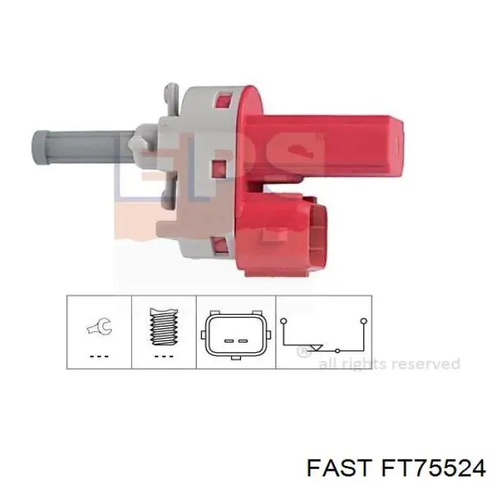 FT75524 Fast sensor de cigüeñal