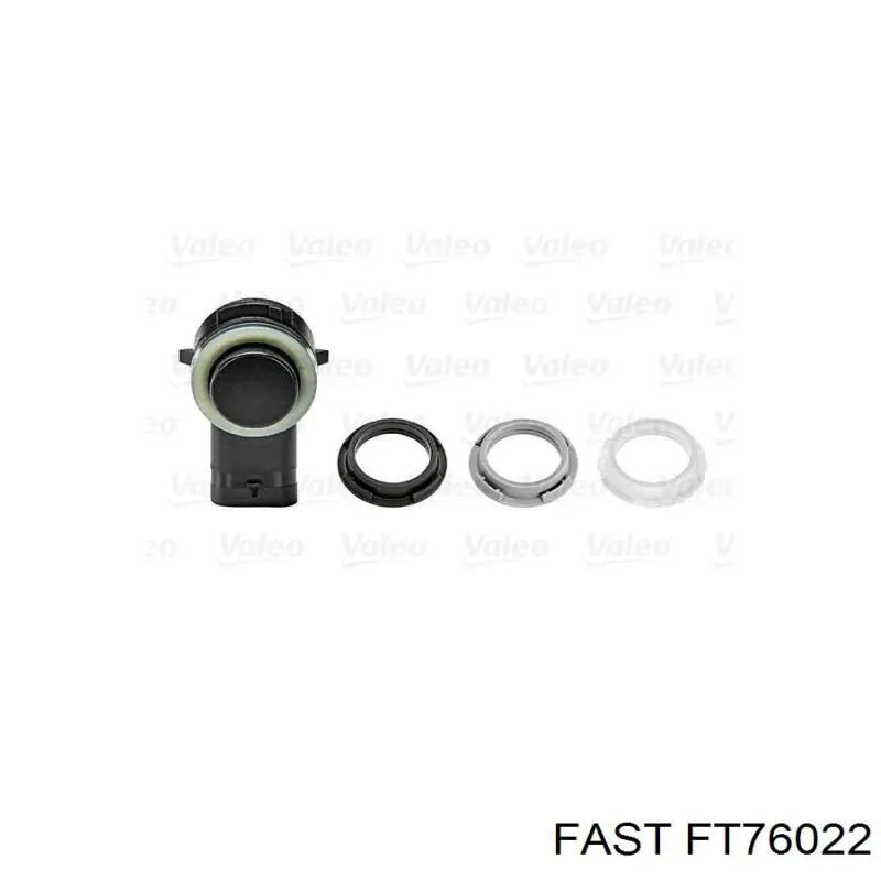 FT76022 Fast sensor de alarma de estacionamiento(packtronic Delantero/Trasero Central)