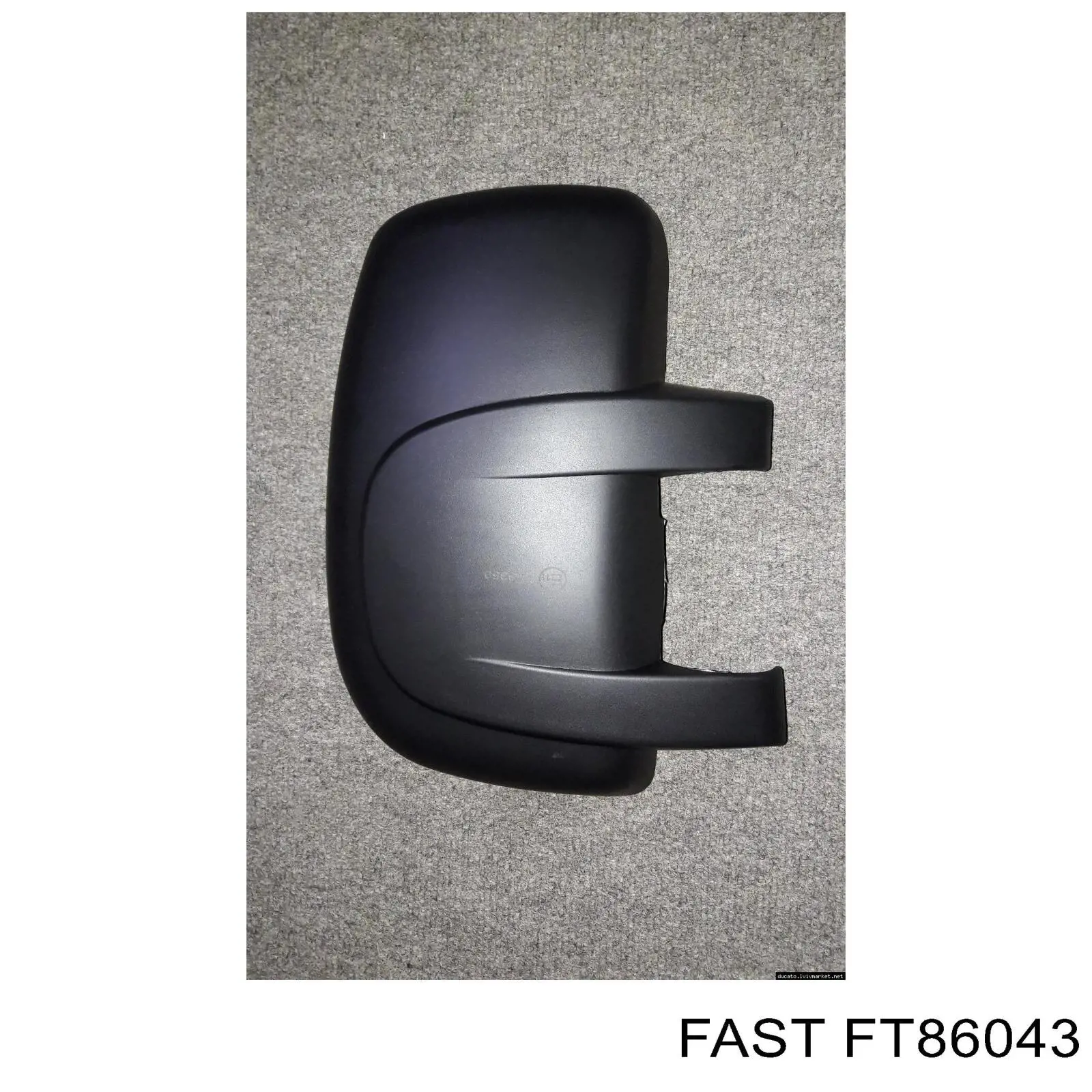 FT86043 Fast cubierta de espejo retrovisor derecho