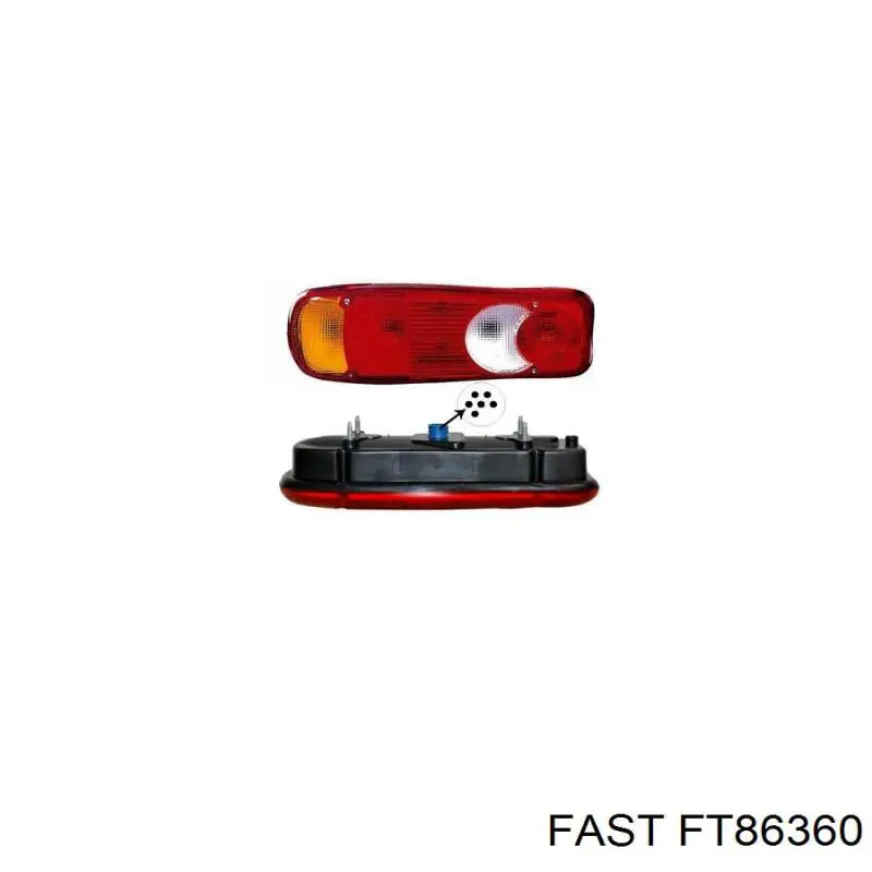 Comprar 9815127080 Peugeot/Citroen Piloto trasero izquierdo