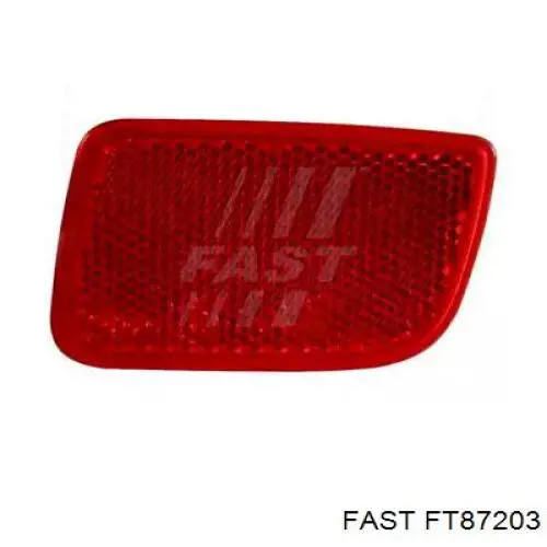FT87203 Fast Reflector, trasero, derecho