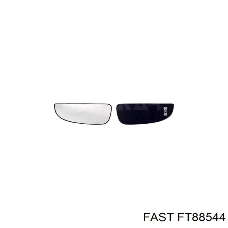 FT88544 Fast cristal de espejo retrovisor exterior izquierdo