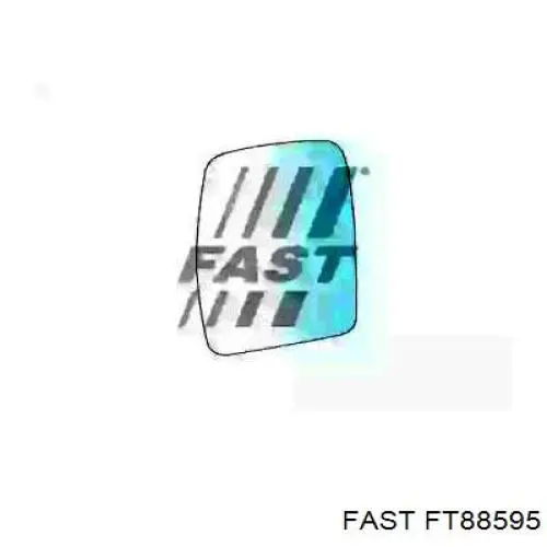 Cristal de espejo retrovisor exterior izquierdo Fast FT88595 precio, desde 22,32 EUR