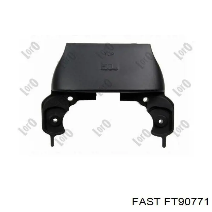 Moldura del guardabarros trasero izquierdo 735438350 Fiat/Alfa/Lancia