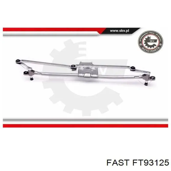 Trapezio del limpiaparabrisas Fast FT93125 precio, desde 37,93 EUR