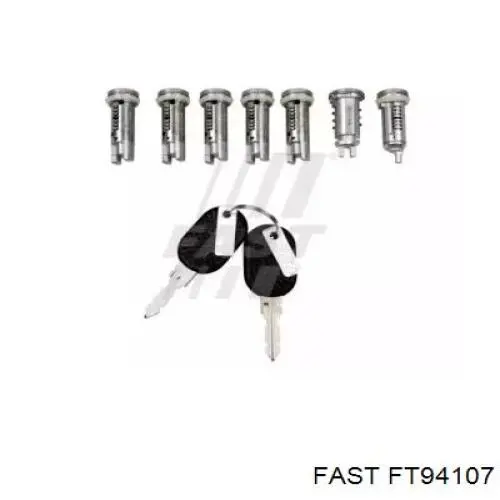 FT94107 Fast cilindros de cerradura, juego