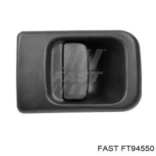 FT94550 Fast manecilla de puerta de batientes, derecha exterior