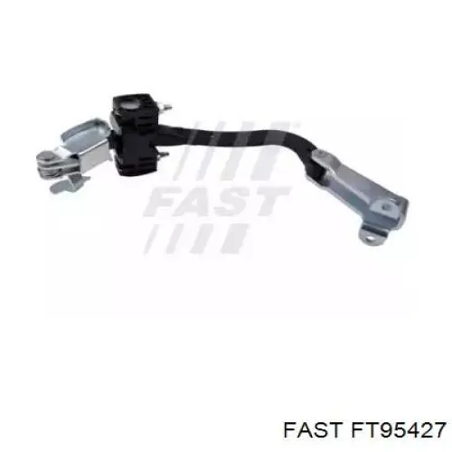 Limitador de apertura de puerta de maletero (furgoneta) izquierdo 1384814080 Fiat/Alfa/Lancia
