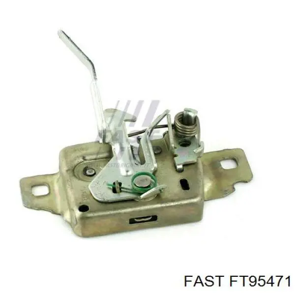 FT95471 Fast guía, botón de enclavamiento, puerta de batientes trasera derecha superior