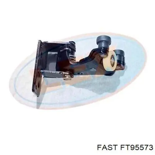 Guía rodillo, puerta corrediza, derecho inferior para Ford Connect (TC7)