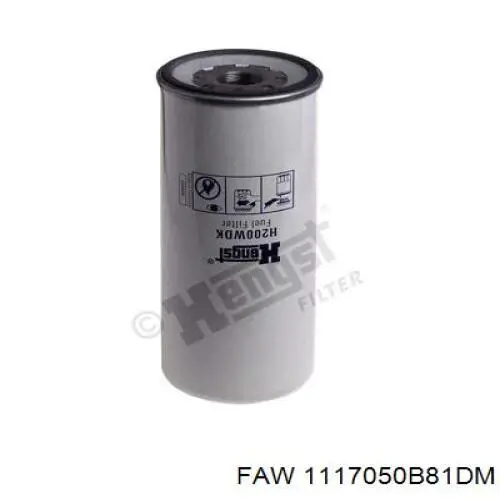 1117050B81DM FAW filtro combustible