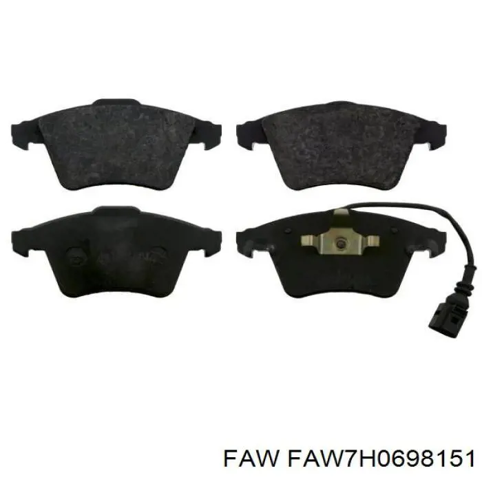 FAW7H0698151 FAW Pastillas delanteras