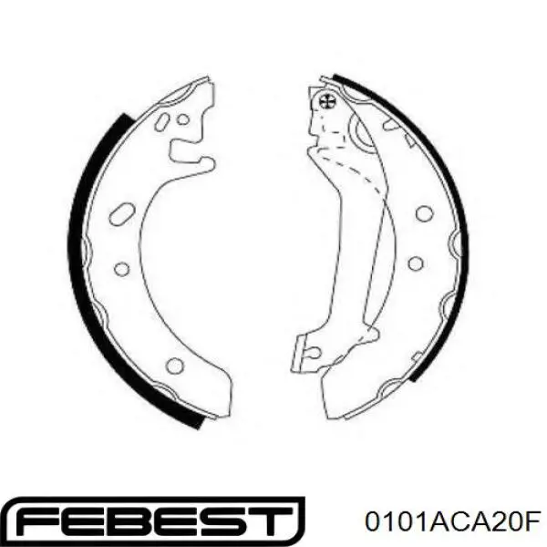 Pastillas de freno delanteras Toyota RAV4 2 XA2