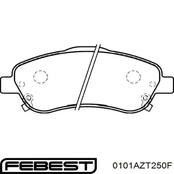 Pastillas de freno delanteras Toyota Corolla R10