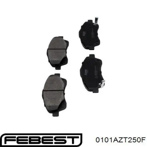 Pastillas de freno delanteras Toyota Corolla R10