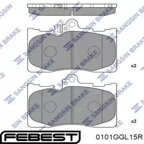 Pastillas traseras Toyota 044660K010