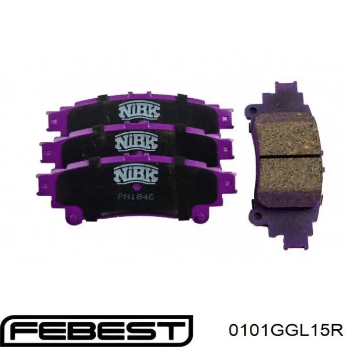 044660K010 Toyota Pastillas freno traseras