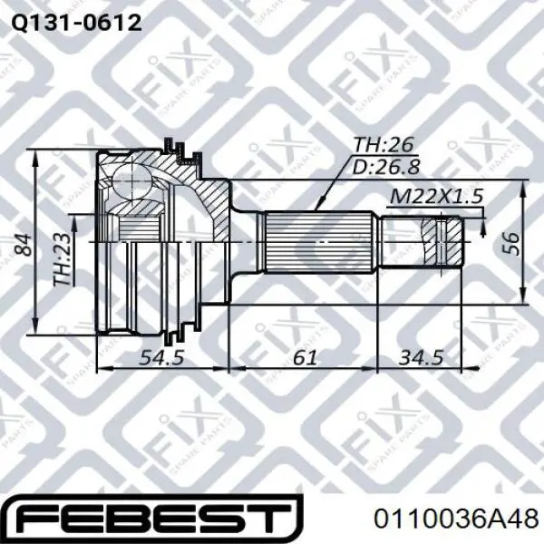 Comprar Junta homocinetica Toyota TERCEL  EL53