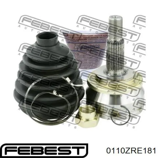 Junta homocinética exterior delantera Febest 0110ZRE181 precio, desde 53,29 EUR